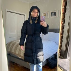 Black Winter Puffer Jacket